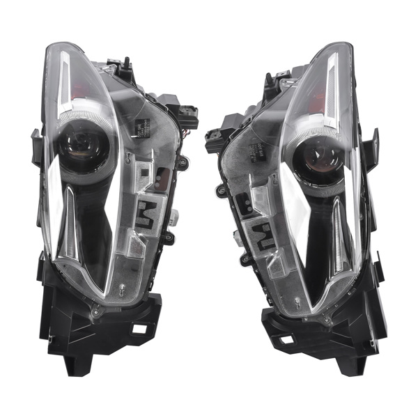 大灯总成 2X Left + Right LED Headlight Headlamp W/AFS Replacement for Mazda Replacement for CX-9 2016-2023 2.5L-4