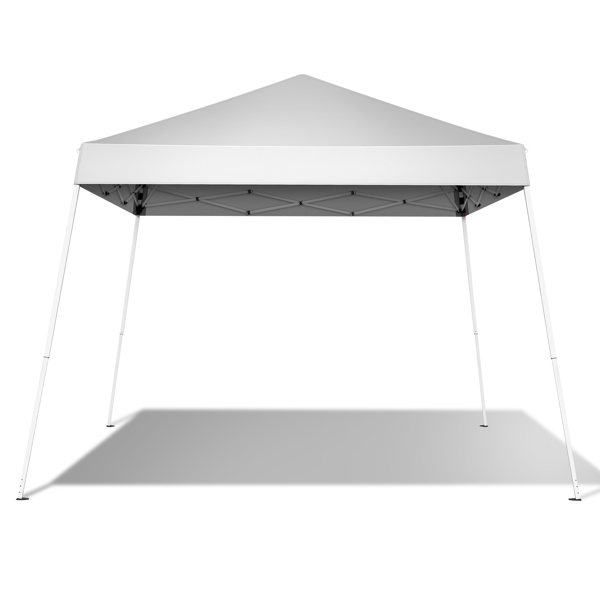 3 X 3M  白色 家用折叠凉棚 斜脚凉棚 广告帐篷-3