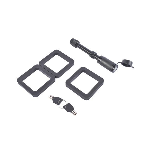拖车挂接装置 Adjustable Trailer Hitch Fits 2.5" Receiver 6-Inch Drop/Rise 2" & 2-5/16" Ball 22000 LBS GTW with Anti-Theft Pin-8