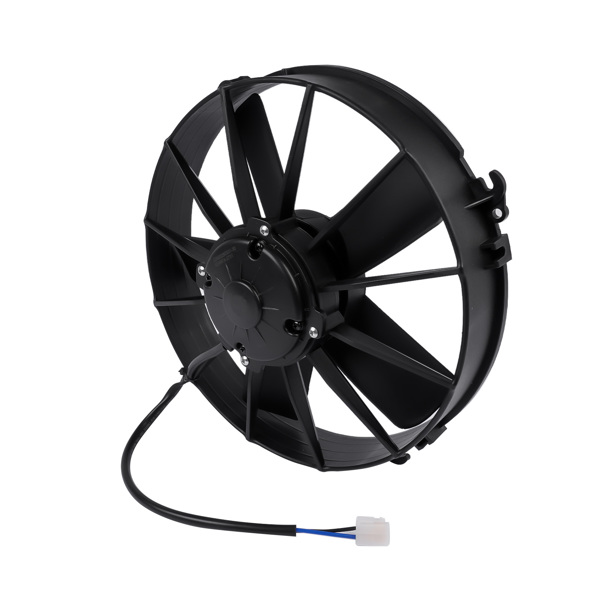 散热器风扇 Puller Radiator Cooling Fan Fits For Motorcycle ATV 1640 CFM 12In 12V Black-6