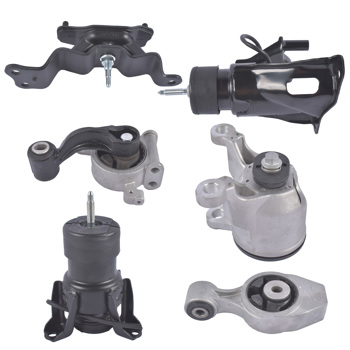 发动机和变速器支架 6Pcs Engine Mounts and Transmission Mount Set Fit for Infiniti JX35 QX60 Nissan Murano 3.5L V6 2013-2020 AWD Auto Trans