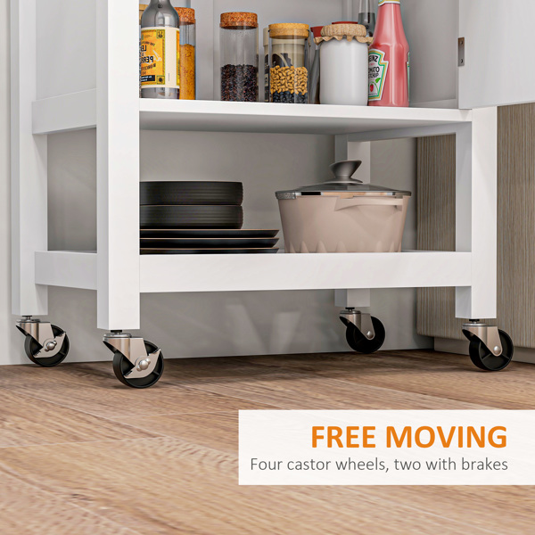 厨房侧板/储物柜/ 咖啡吧柜 /厨房橱柜/厨房隐藏式箱柜（周末不发货）（ Amazon Shipping）（WalMart禁售）-4