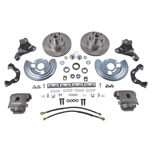刹车盘套装 Front Disc Brake Conversion Kit Replacement for 1962-1972 B & E Body Replacement for Dodge Replacement for Plymouth DBK6272-4