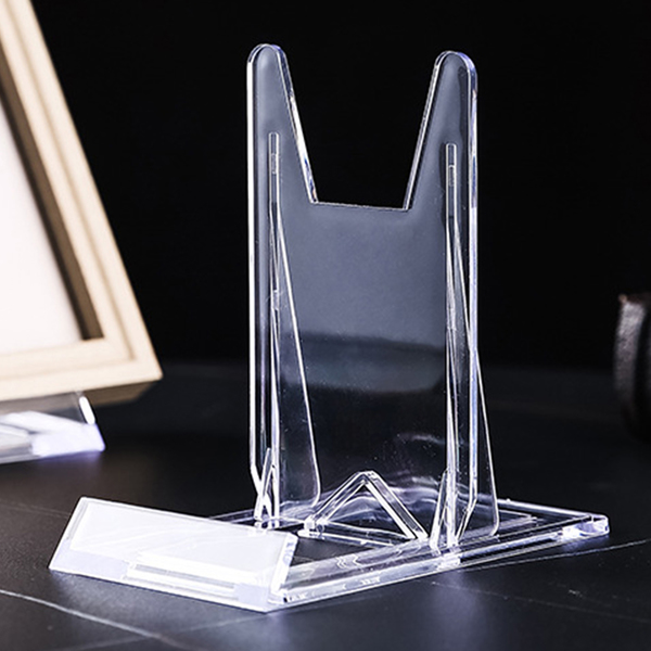 塑料支架相框支架名片架手机支架挂牌架 挂盘架 塑料展示架 10个（tk,temu下自提）-11