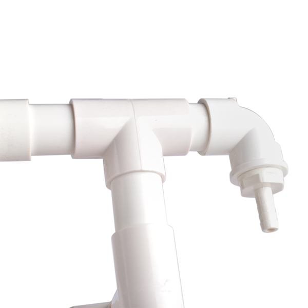 A1-落地式水培种植系统 Floor Standing Hydroponics Growing Planting System Kit, Soilless Cultivation PVC Pipes for Gardening and Planting (90 Seed Holes, White)-7