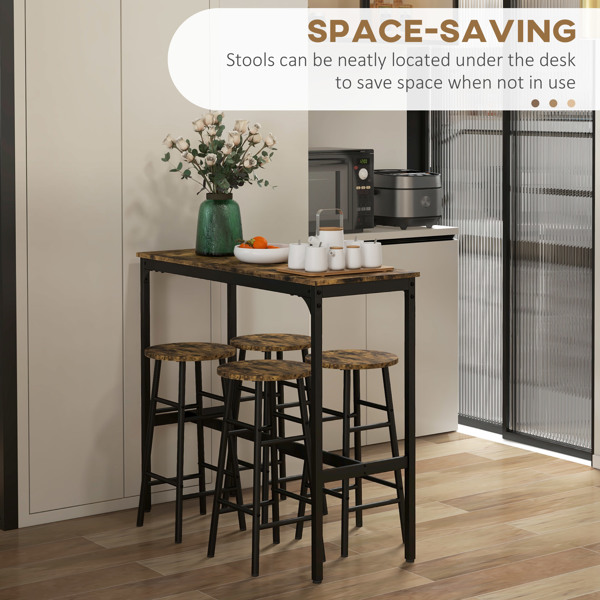 酒吧桌椅套装（周末不发货）（ Amazon Shipping）（WalMart禁售）-5