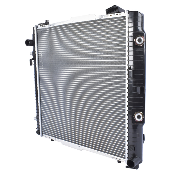 散热器 Aluminum Radiator w/ Transmission Oil Cooler Fit for Mercedes-Benz W463 G500 V8 5.0L 2002-2008 G550 2009-2012 G55 AMG 2003-2011 V8 5.5L A461500002 4635000100 4635000200-4