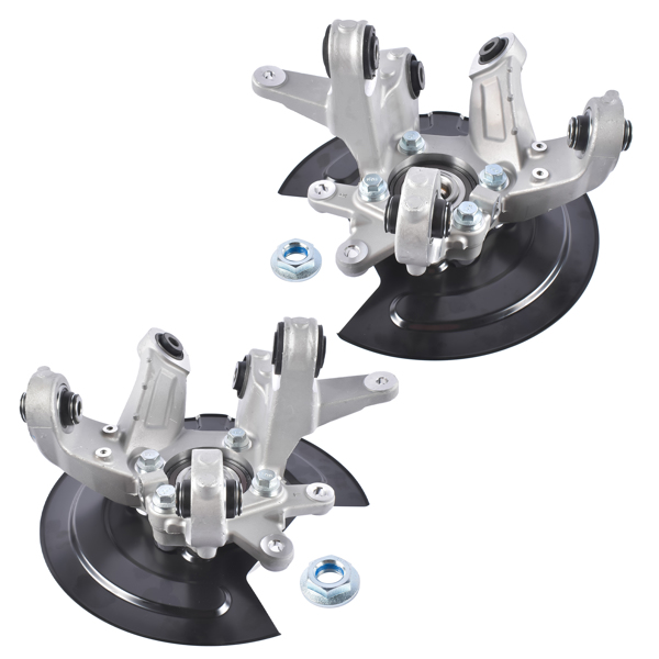 转向节总成 2PCS Steering Knuckle Wheel Bearing Hub Assembly Rear Left & Right Replacement for 2011-2019 Ford Explorer AWD 686-279 686-278-2