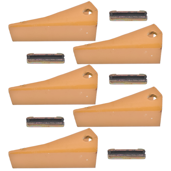 斗齿 23 230 Series 230S Bucket Teeth w/ 23TF/23FP Flex Pin for Excavator 5 Piece Low Carbon Alloy Steel-4