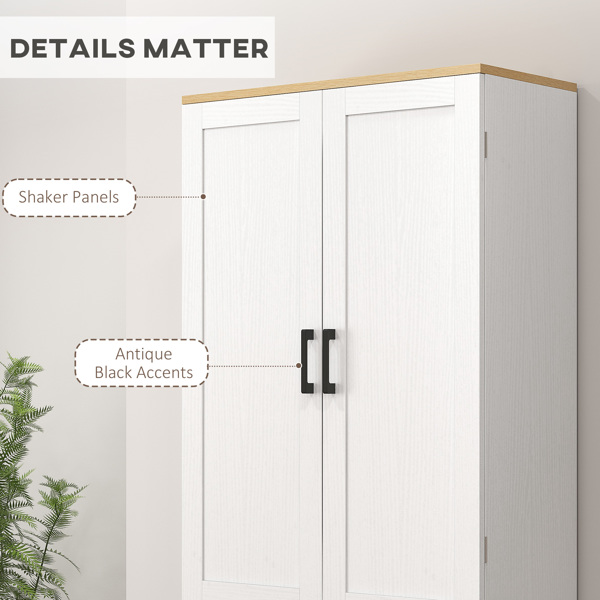 厨房侧板/储物柜/ 咖啡吧柜 /厨房橱柜/厨房隐藏式箱柜（周末不发货）（ Amazon Shipping）（WalMart禁售）-6