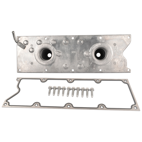 气门室盖 Intake Engine Valley Cover with Gasket Fit for Cadillac CTS Chevy Corvette Pontiac GTO 12594779 12577927-5
