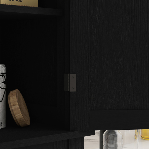 厨房侧板/储物柜/ 咖啡吧柜 /厨房橱柜/厨房隐藏式箱柜（周末不发货）（ Amazon Shipping）（WalMart禁售）-7