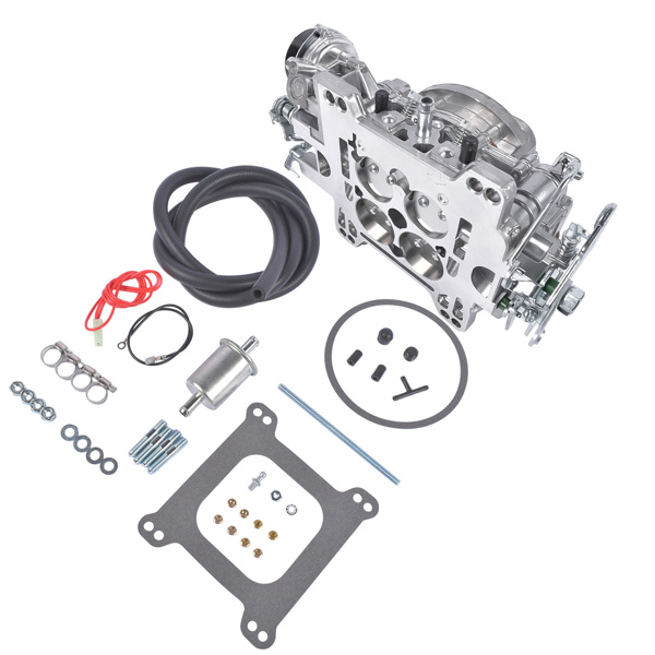 化油器 500 CFM Carburetor for Small-Block and Big-Block Engines with Either Dual- or Single-Plane Intake Manifolds 1903 AVS2 Series Electric Choke 4Barrel 1903-500 Aluminum Square Flange-6