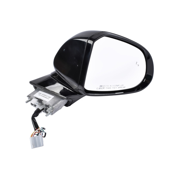 后视镜 Mirrors Passenger Right Side Heated Hand Fit for Hyundai Santa Fe 2021-2023 Manual Folding No Memory Paintable with Puddle Light No Auto-Dimming Power Adjust 87620-S2410 HY1321331 87620S2410-7