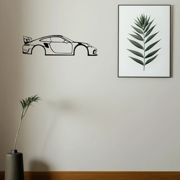 通过令人惊叹的1pc跑车金属墙艺术加速您房间的魅力-非常适合男孩和女孩房间，幼儿园（TikTok、temu下自提）-20