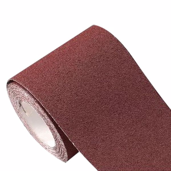 手撕砂布卷4寸软砂布卷木工家具打磨抛光打磨砂布10cm砂纸卷 -砂布卷(60目 5M+120目 5M+180目 5M+240目 5M各一个) -4