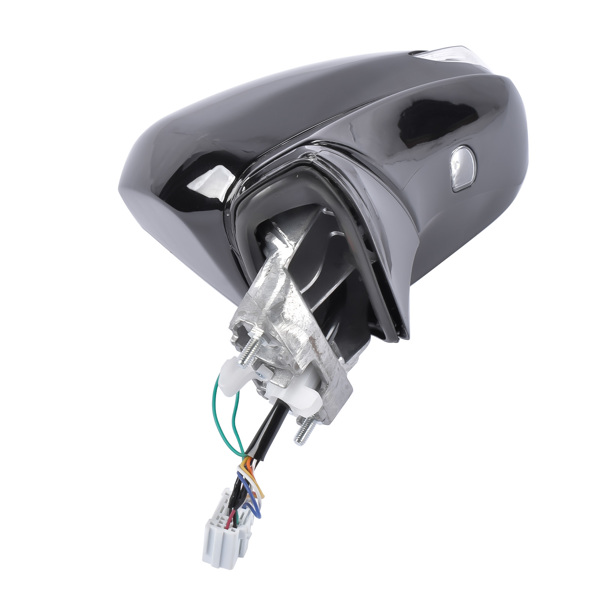 后视镜 Left Driver Side Mirror Fit for Hyundai Santa Fe 1.6L 2.5L L4 GAS 2021-2023 4-Door Manual Folding Heated No Memory Paintable With Puddle Light No Auto-Dimming Power Adjust 87610-S2410 HY1320331-6