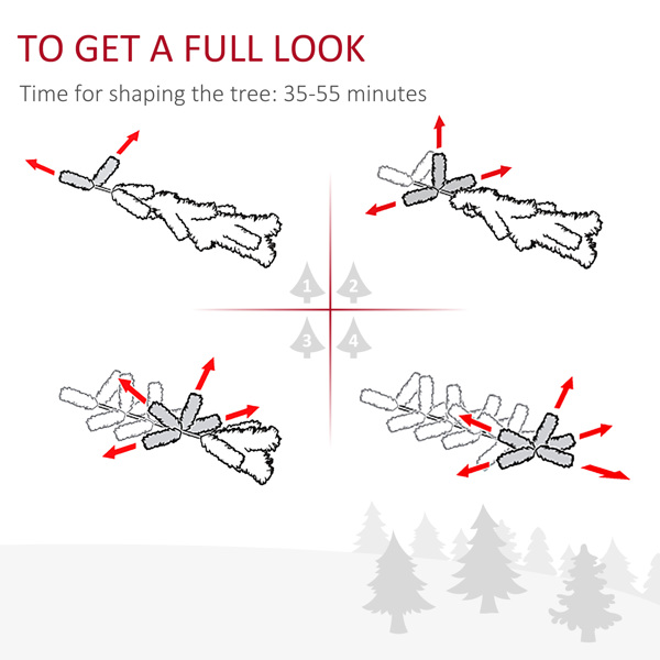 9ft 圣诞树（周末不发货）（ Amazon Shipping）（WalMart禁售）-6