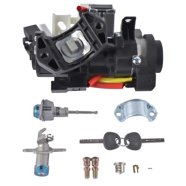 点火锁总成 Ignition Lock Housing Assembly with 2 Keys Fit for Hyundai Sonata 1.6L 2.0L 2.4L 2015-2019 81905C2510-7