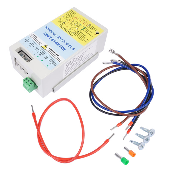 空调软启动模块 8-16A 08-16A AC Soft Starter Motor Protection Replacement for Utility/Generator Power 230V-8