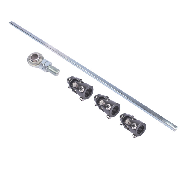转向轴套件 36" Steering Shaft Kit + 3x 3/4DD Black U-Joints & Bearing Heim Joint Fit for GM Universal-5