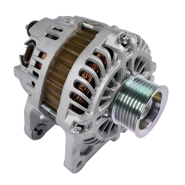 发电机 Alternator Fit for Nissan Versa 2012-2019 Versa Note 2014-2019 L4 1.6L 7-Groove Pulley 110A 12V Clockwise 23100-3BE1A 231003BE1A-7