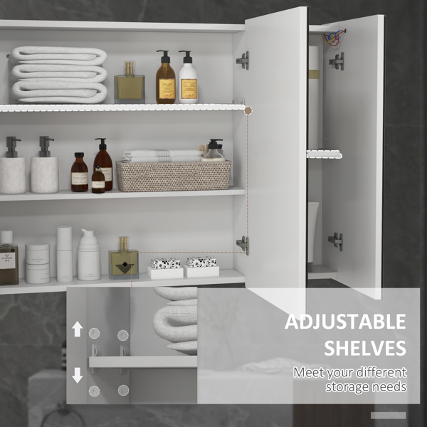 带镜子的浴室柜 （ Amazon Shipping）（WalMart禁售）（周末不发货）-5