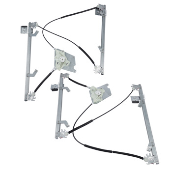 Front Left Driver + Right Passenger Side Window Regulators W/o Motor for Mercedes W463 G55 G63 AMG G550 2002-2017 4637201546 4637201346 4637201646 4637201446