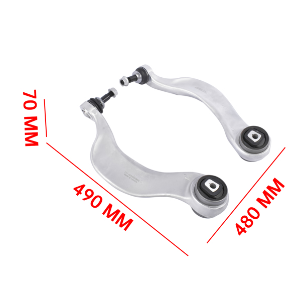 控制臂 2PCS Front Left & Right Lower Forward Control Arms w/ Ball Joint Replacement for BMW 528i 535i 550i 640i 650i 750i-10