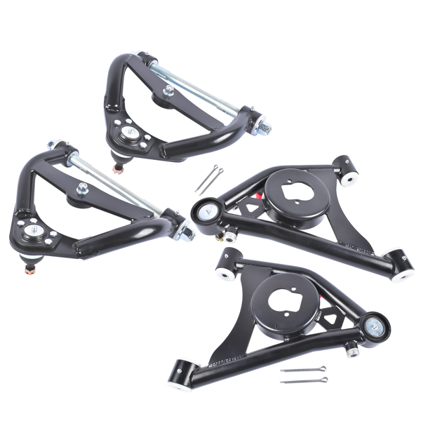 控制臂 4Pcs Front Upper and Lower Tubular Control Arms Fit for Chevrolet El Camino Buick Regal-2