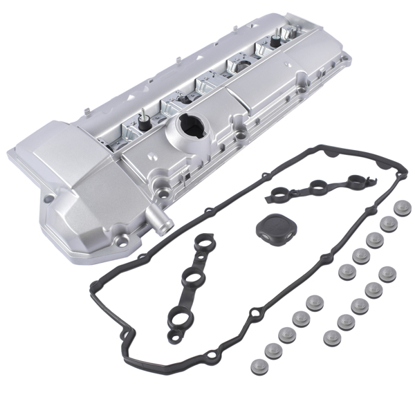 气门室盖 Aluminum Engine Valve Cover Replacement for BMW 323is 328i 328is 528i M3 Z3 11121748630 11121703341-4