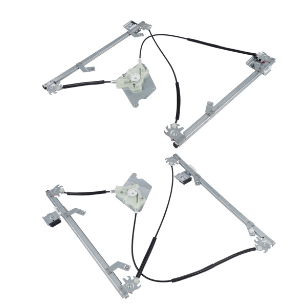 玻璃升降器 Front Left Driver + Right Passenger Side Window Regulators W/o Motor for Mercedes W463 G55 G63 AMG G550 2002-2017 4637201546 4637201346 4637201646 4637201446-2