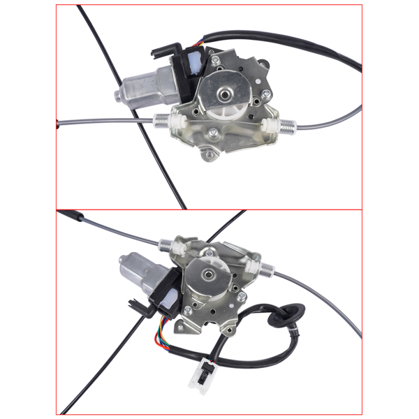 玻璃升降器 2Pcs Front Power Window Regulators with Motor Fits for INFINITI G35 Coupe 3.5L V6 2003-2007 80720AM800 80721AM800-8