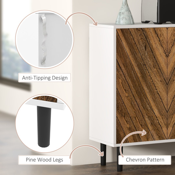 厨房侧板/储物柜/ 咖啡吧柜 /厨房橱柜/厨房隐藏式箱柜（周末不发货）（ Amazon Shipping）（WalMart禁售）-6