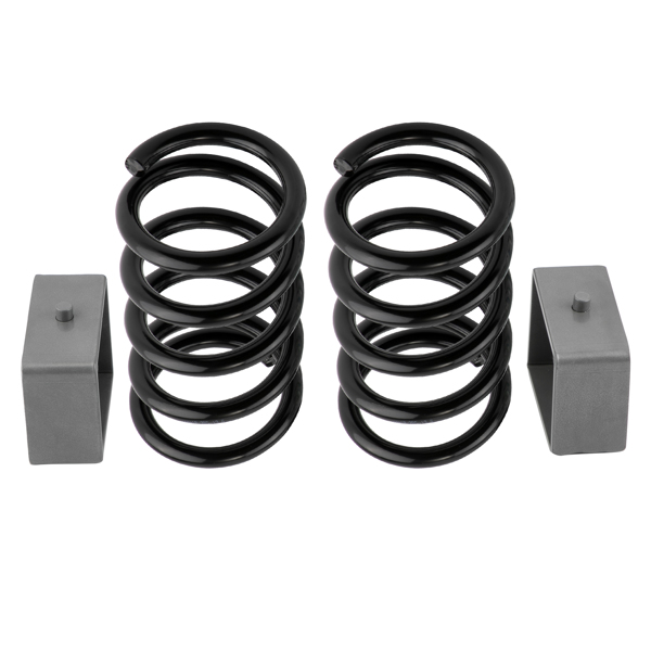 前3英寸后4英寸螺旋弹簧降高套件 适用于雪佛兰S10 2WD 1982-2004年 适用于GMC Sonoma 2WD 1984-2004年 适用于GMC Jimmy 2WD 1984-1997年-3