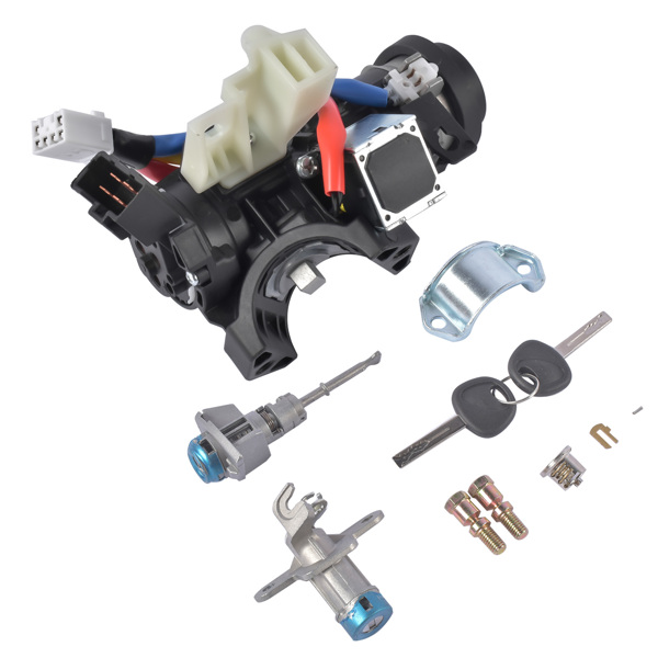 点火锁总成 Ignition Lock Housing Assembly with 2 Keys Fit for Hyundai Sonata 1.6L 2.0L 2.4L 2015-2019 81905C2510-2