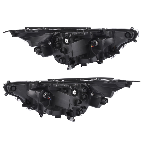 大灯 2pcs Headlight Full LED Type Driver & Passenger Side Replacement for Toyota RAV4 2022-2024 811500R360 811100R360-7