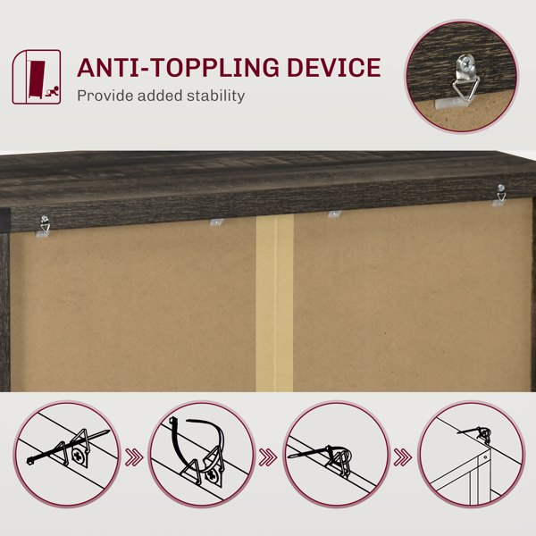 厨房侧板/储物柜/ 咖啡吧柜 /厨房橱柜/厨房隐藏式箱柜（周末不发货）（ Amazon Shipping）（WalMart禁售）-6