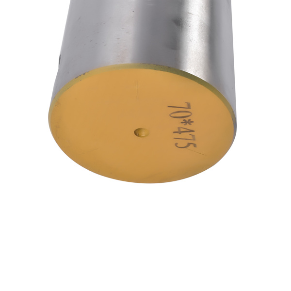 斗轴 Excavator Bucket Pin 70mm x 475mm 18 3/4” Fit for John Deere Kubota Takeuchi Yanmar 2 Bolt Hole on 1 End Non Greasable 1 Pin Steel-8