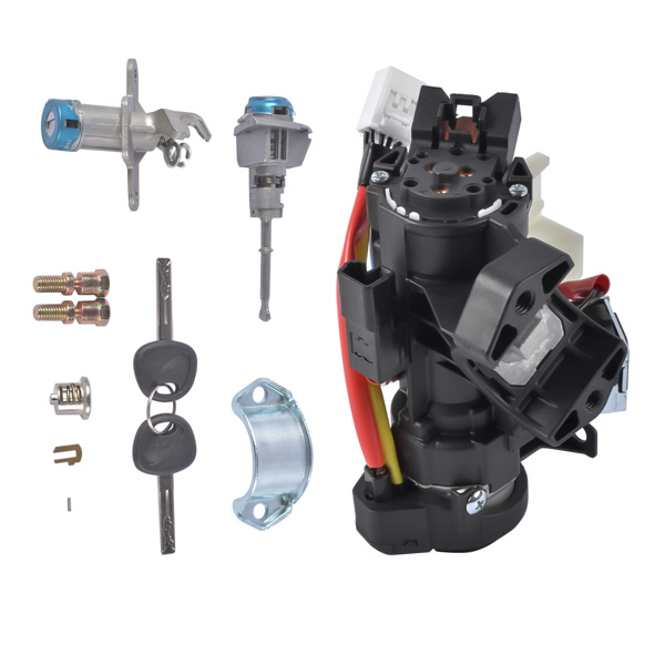 点火锁总成 Ignition Lock Housing Assembly with 2 Keys Fit for Hyundai Sonata 1.6L 2.0L 2.4L 2015-2019 81905C2510-5