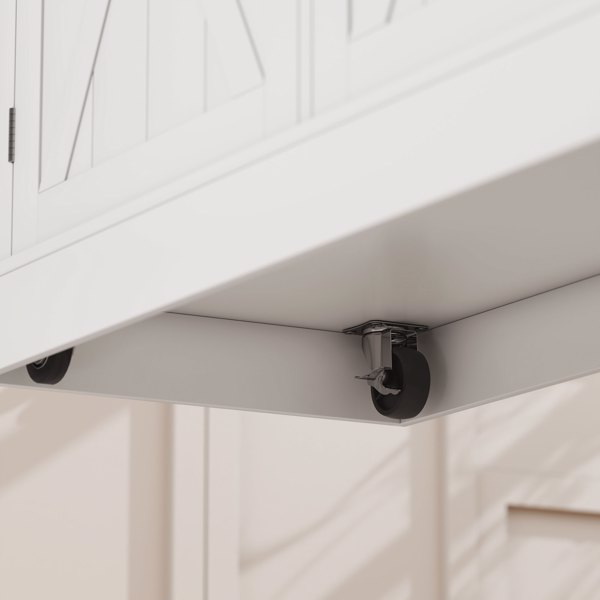 厨房侧板/储物柜/ 咖啡吧柜 /厨房橱柜/厨房隐藏式箱柜（周末不发货）（ Amazon Shipping）（WalMart禁售）-7