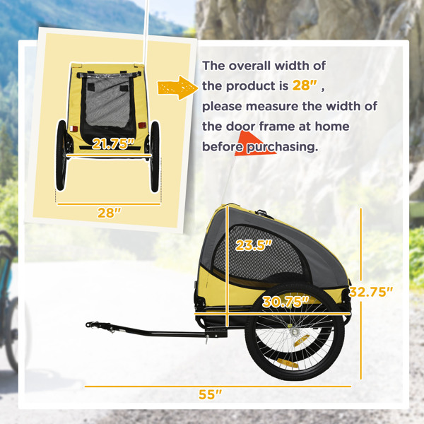 宠物自行车拖车 （ Amazon Shipping）（WalMart禁售）-2