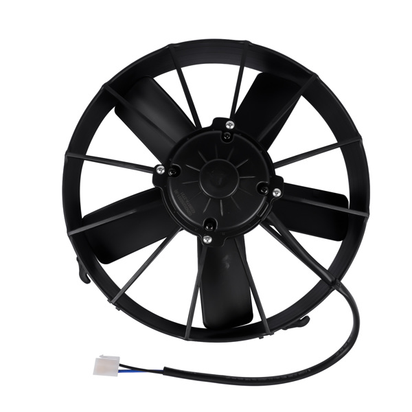 散热器风扇 Puller Radiator Cooling Fan Fits For Motorcycle ATV 1640 CFM 12In 12V Black-1