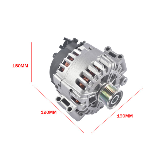 发电机 Alternator 230A 12V Replacement for BMW X5 3.0si xDrive30i E70 2007-2010 3.0L L6 12317560988 12317560989-11