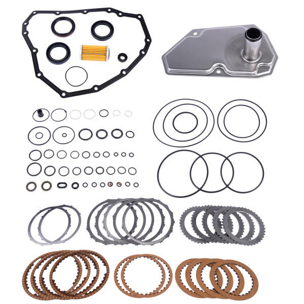 变速箱修包 JF015E RE0F11A CVT Transmission Master Rebuild Kit Filter Clutch Disc Fit for Nissan Almera Juke 1.2L Chevrolet Spark 1.0L-5