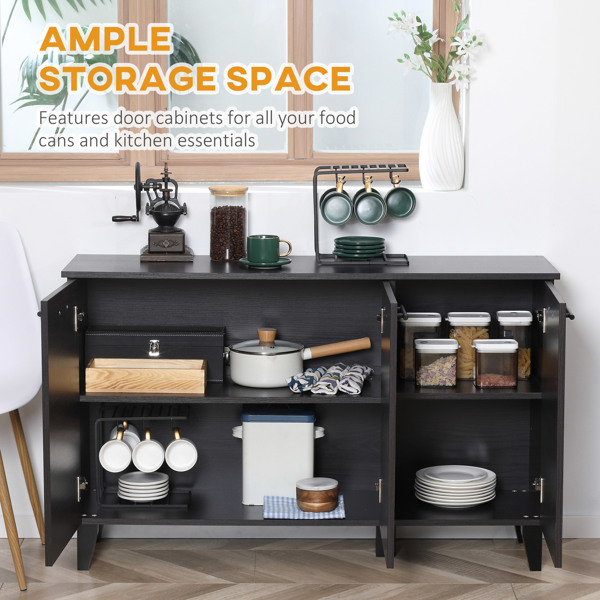 厨房侧板/储物柜/ 咖啡吧柜 /厨房橱柜/厨房隐藏式箱柜（周末不发货）（ Amazon Shipping）（WalMart禁售）-4