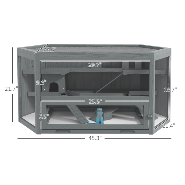 宠物笼/龙猫笼 （ Amazon Shipping）（WalMart禁售）（周末不发货）-2
