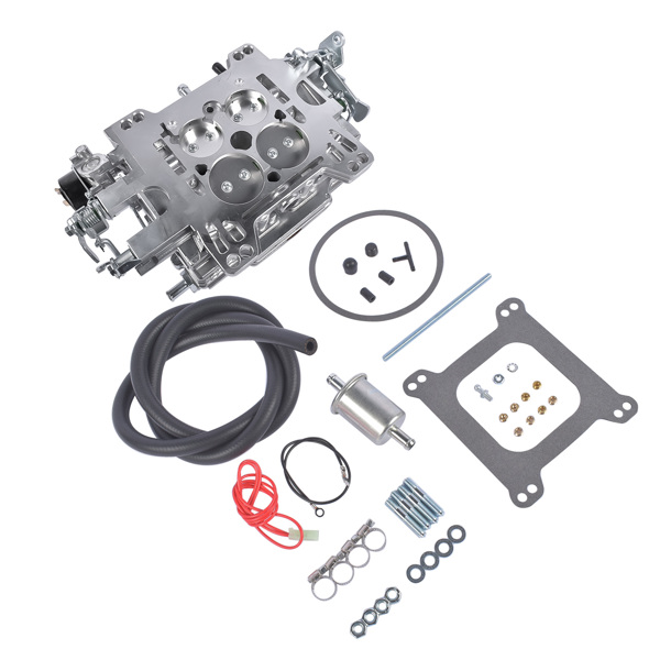 化油器 500 CFM Carburetor for Small-Block and Big-Block Engines with Either Dual- or Single-Plane Intake Manifolds 1903 AVS2 Series Electric Choke 4Barrel 1903-500 Aluminum Square Flange-5