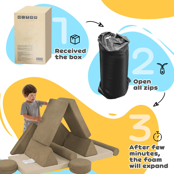 儿童软游戏套装（周末不发货）（ Amazon Shipping）（WalMart禁售）-6