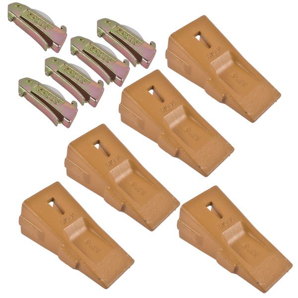 斗齿 X290 Sharp Bucket Teeth/Tooth with K290S Flexpins Fit for Mini Excavator 5Pcs-3